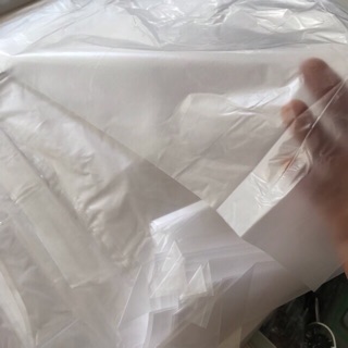 Tấm nylông trải tắm trắng,ủ trắng cho spa(100tấm)