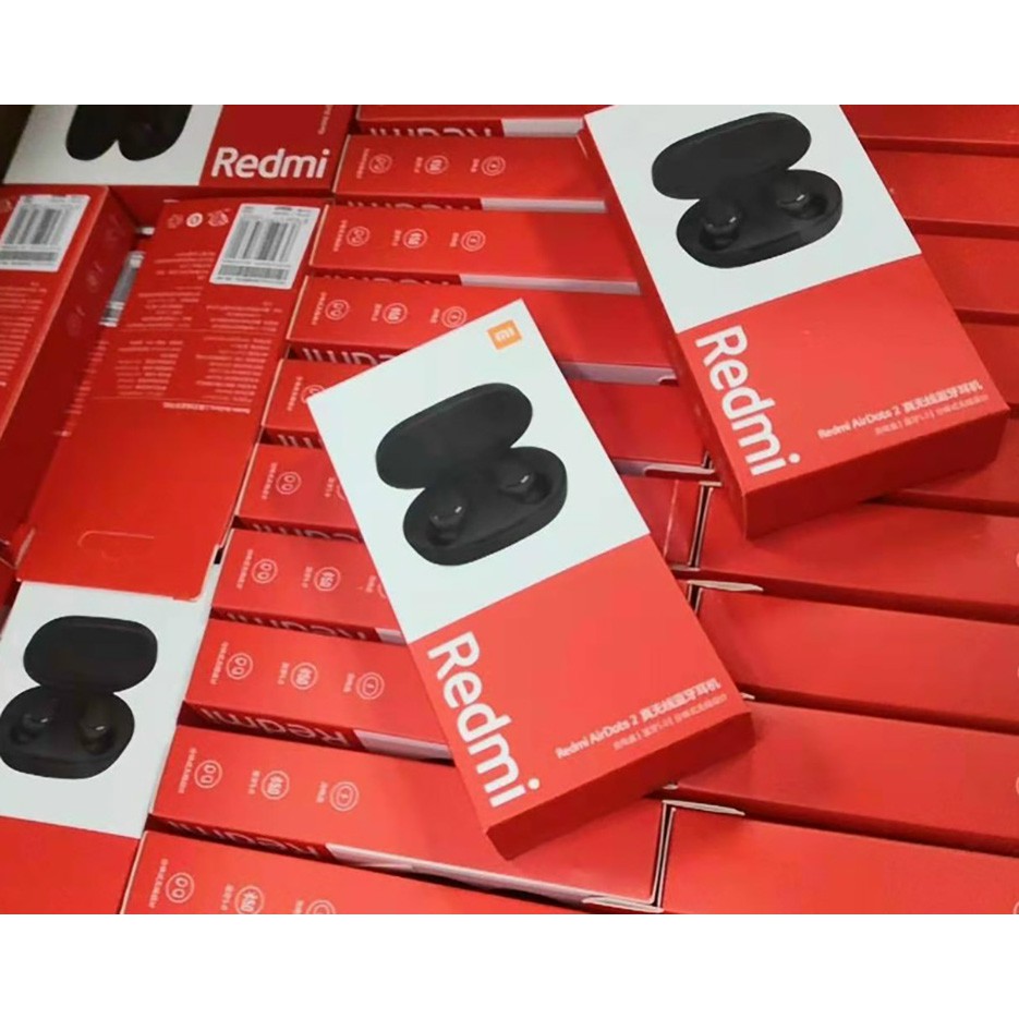 Tai Nghe Bluetooth🍀 Tai Nghe Xiaomi Redmi Airdots 2 TWS 5.0 Chống Ồn Tự Động Kết Nối Không Dây | WebRaoVat - webraovat.net.vn