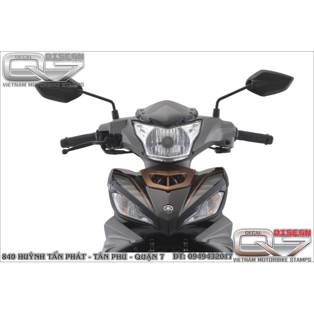 TEM RỜI EXCITER 2011 LC XÁM CAM