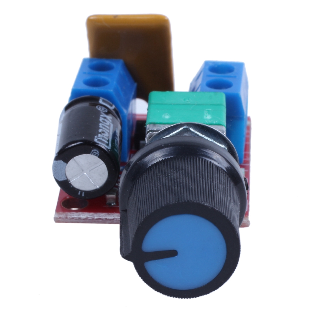 Bộ Điều Khiển Tốc Độ Động Cơ Đèn Led Mờ Pwm Dc Mini 3v 6v 12v 24v 35vdc 90w 5a Dc