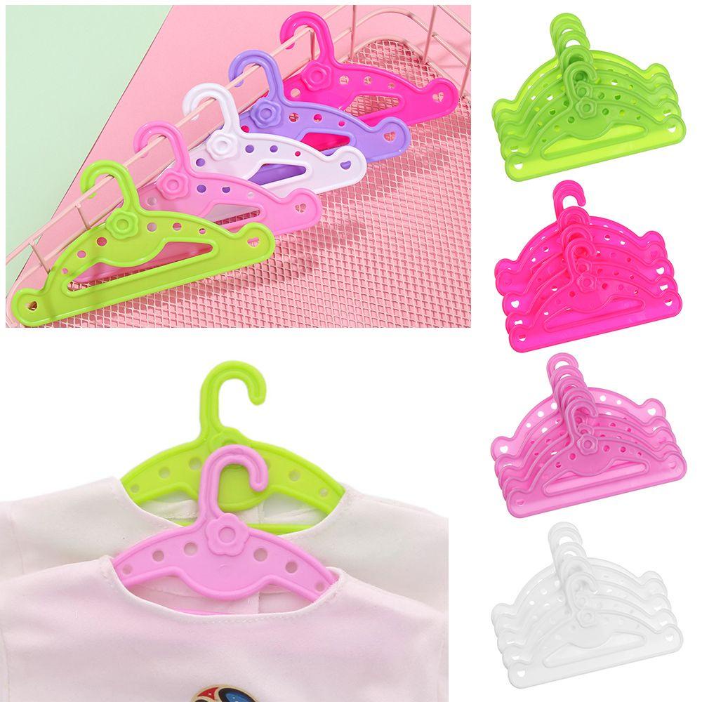 Set 5 Móc Treo Quần Áo Búp Bê 18Inch Dễ Thương