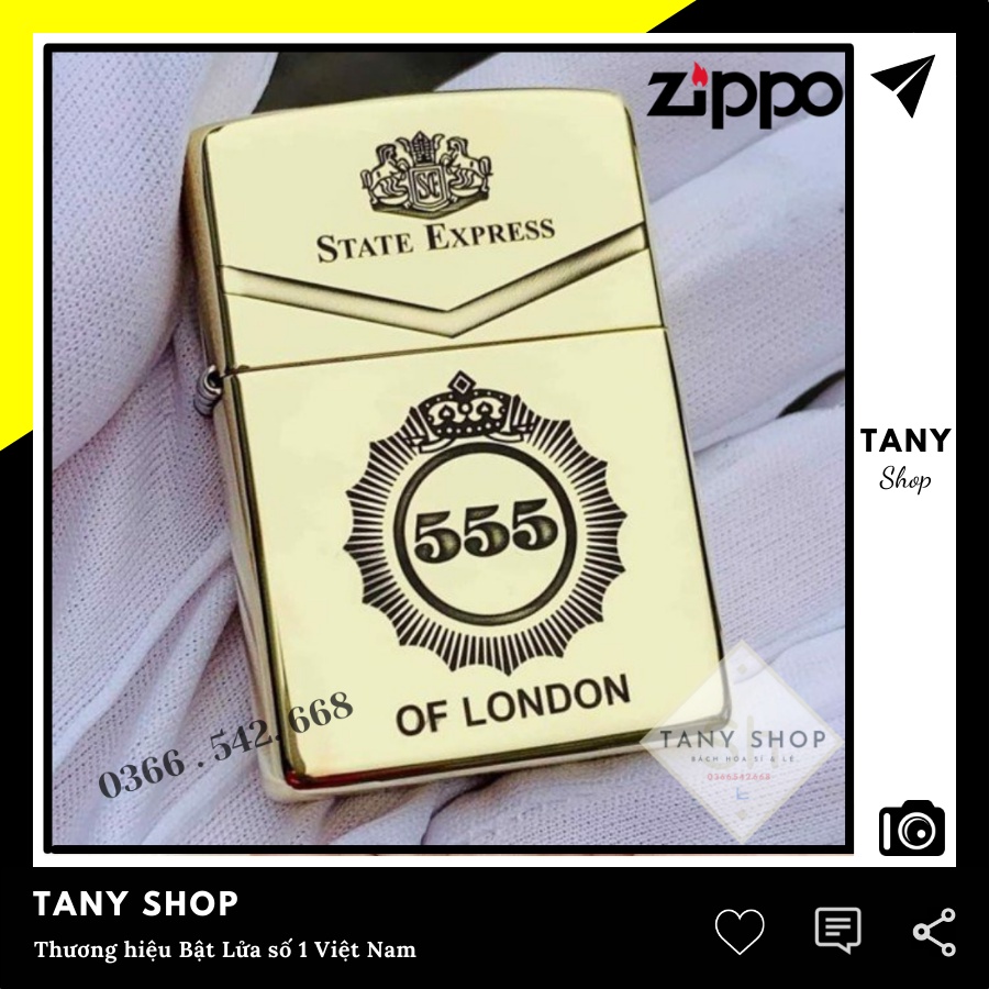 𝙃𝙤̣̂𝙥-𝙌𝙪𝙚̣𝙩-Bật-𝙇𝙪̛̉𝙖 𝒁𝒊𝒑𝒑𝒐 mẫu hình logo 555 huyền thoại - TANY SHOP ZP555