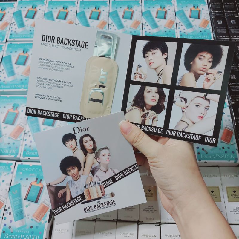 Sample Kem nền Dior Backstage Face And Body Foundation .