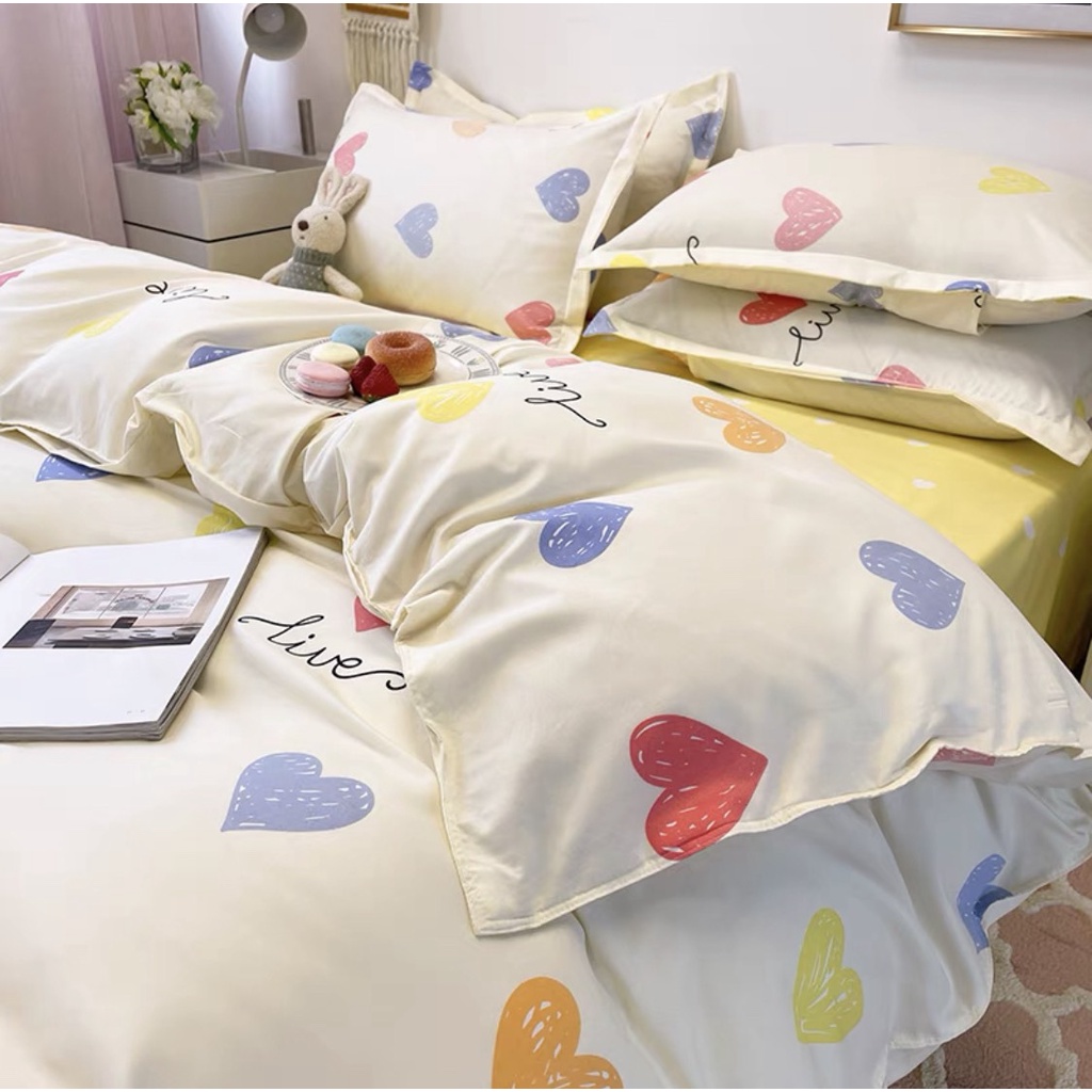 Chăn Đũi Hè Trần Bông Đắp Văn Phong, Sofa- Bộ Chăn Ga Gối 4 Món, Bộ Chăn Ga Gối 5 Món