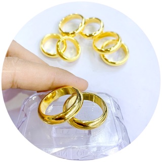 Nhẫn 3 Chỉ Mạ Vàng