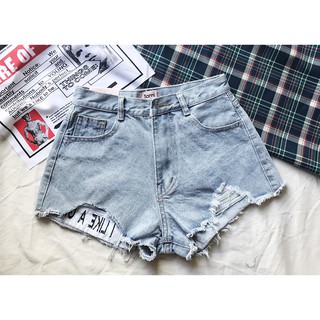 QUẦN ĐÙI JEANS RÁCH THỜI TRANG