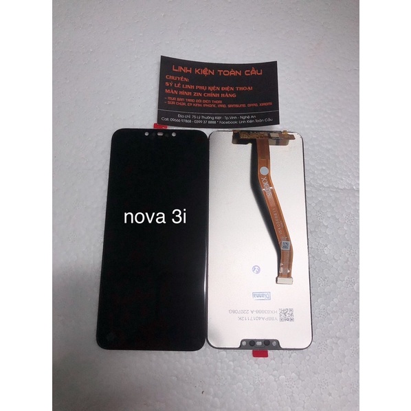 Màn hình Huawei Nova 3i / INE-LX2 / Honor 9i / RNE-LX2 zin new đen