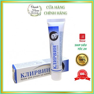 Kem mờ sẹo KLIRVIN Nga 25g, giảm sẹo lồi, lõm, sẹo thâm, do mụn