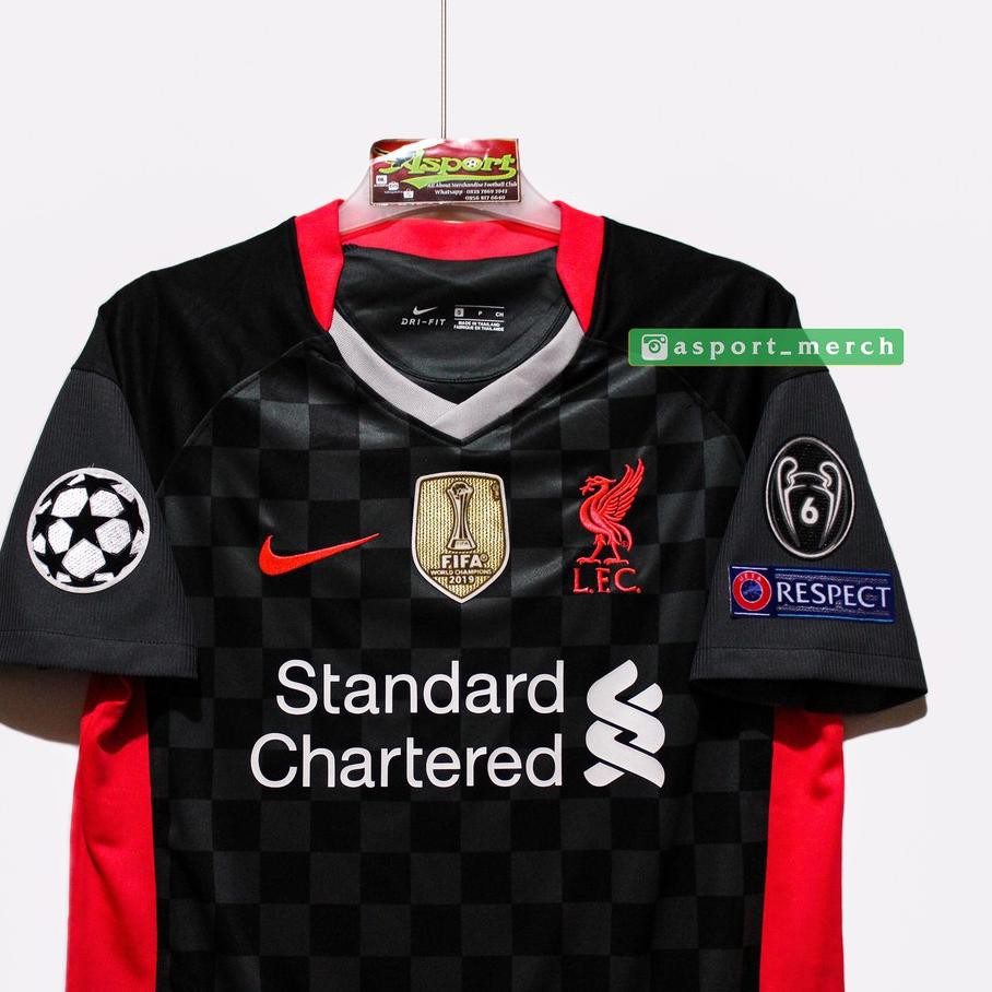 Áo Thun Bóng Đá Liverpool 2020 2021 Ucl Grade Chính Hãng Lfc Nhập Khẩu Chất Lượng Cao (2.2)