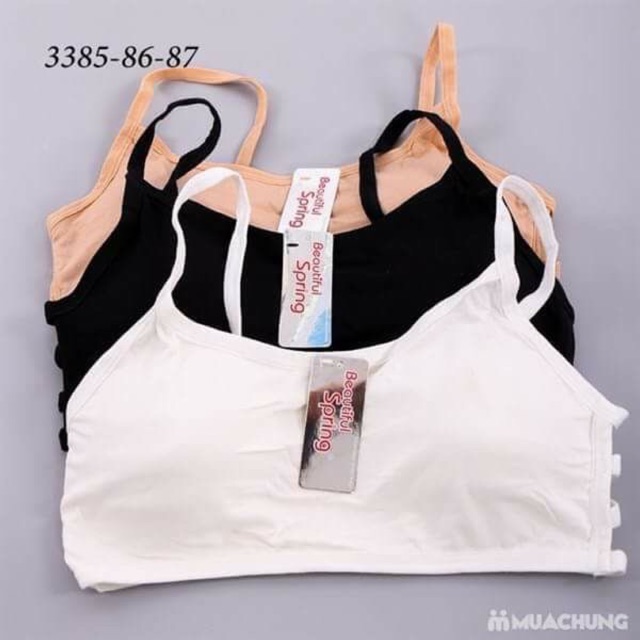 COMBO 4 áo bra 3 dây thái lan không gọng