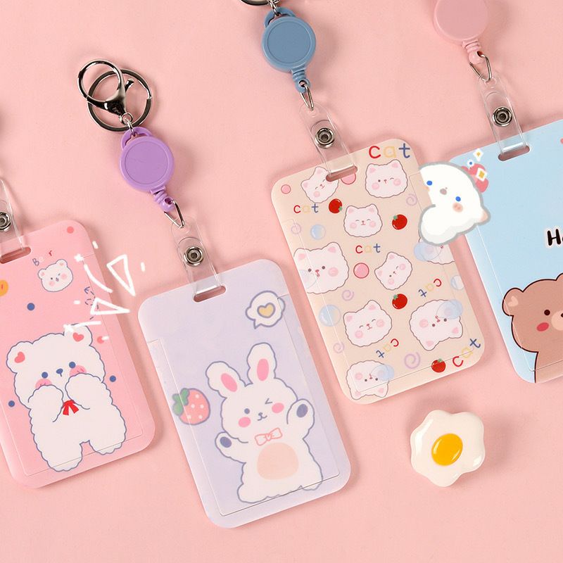 Bảng tên, phù hiệu cute nhựa lì kèm móc khóa/ thẻ đeo the zipper, thẻ tên nhân viên, học sinh, sinh viên