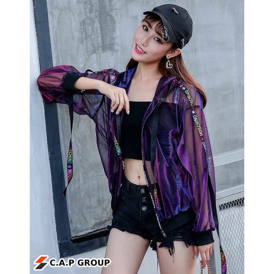 Áo khoác voan mỏng nữ đẹp SÀNH ĐIỆU kiêm chống nắng nhẹ mùa Hè phong cách Hàn Quốc 2021 - MS118