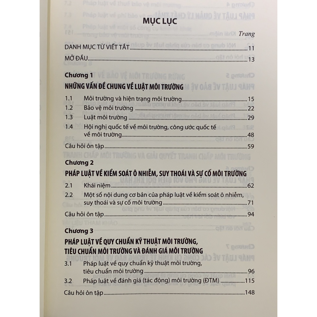 Sách - Luật Môi Trường