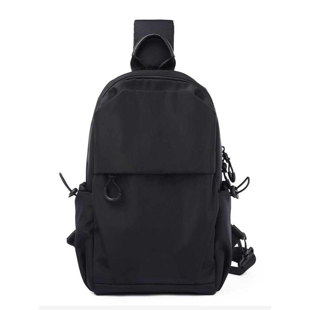 Người đàn ông giải trí ngực đơn giản một vai xiên satchel đa chức năng thẻ xiên ba lô túi xu hướng người đưa thư túi nam