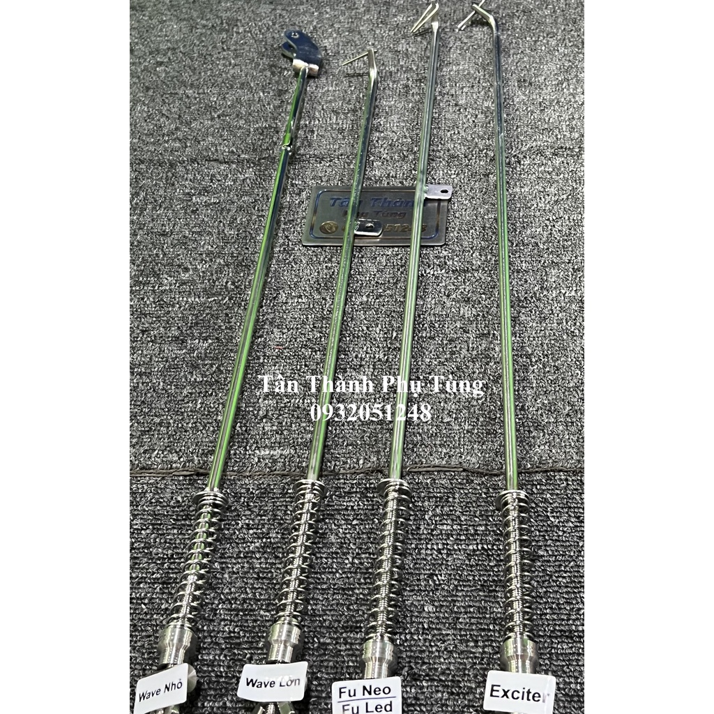 Đũa Thắng Inox 304 kèm lò xo Exciter, Wave nhỏ, Wave lớn, Future Led, Fu neo