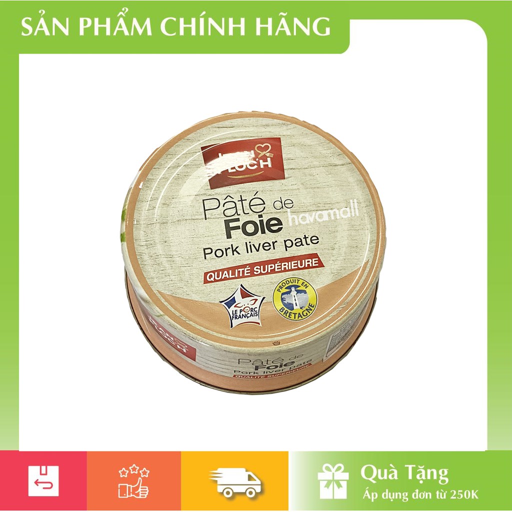 [HÀNG CHÍNH HÃNG] Pate gan heo Jean Floc'H 78gr