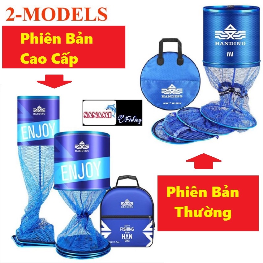 [Tặng 1 hạt chụp mà ní cao cấp]Giỏ Đựng Cá Rọng Đựng Cá Cao Cấp Chính Hãng Sanami Fishing Store SKK30