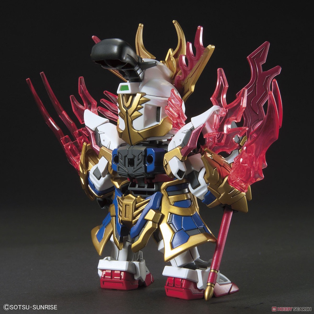 Gundam SD Zhang Fei God Bandai 03 Tam quốc Mô hình nhựa lắp ráp