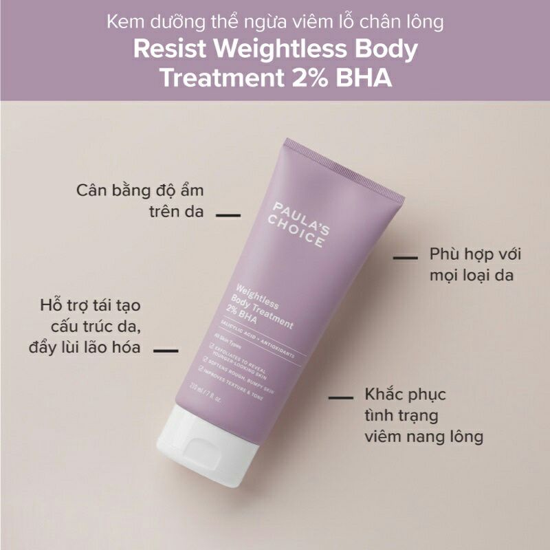 Kem dưỡng thể ngăn ngừa viêm lỗ chân lông Paula's Choice 210ml | BigBuy360 - bigbuy360.vn