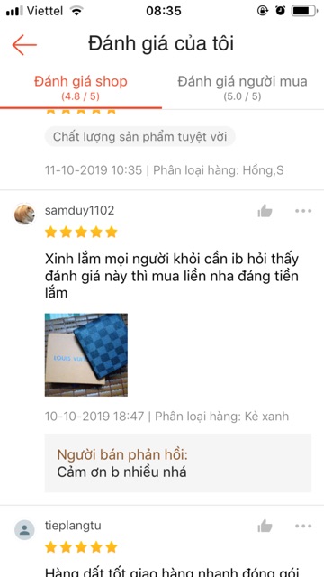 Ví nam gập đôi fullbox