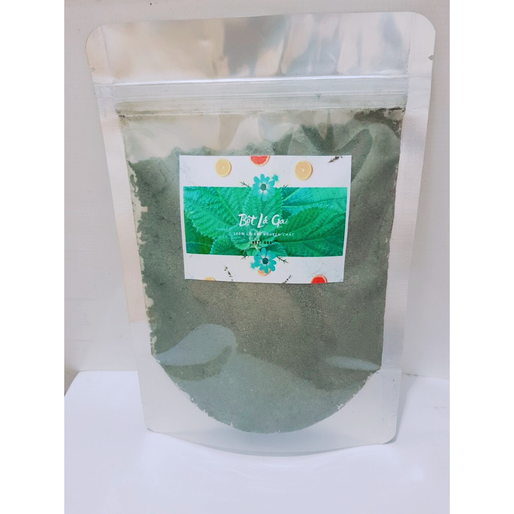 BỘT LÁ GAI KHÔ gói 50G - Cam Kết NGUYÊN CHẤT 100%