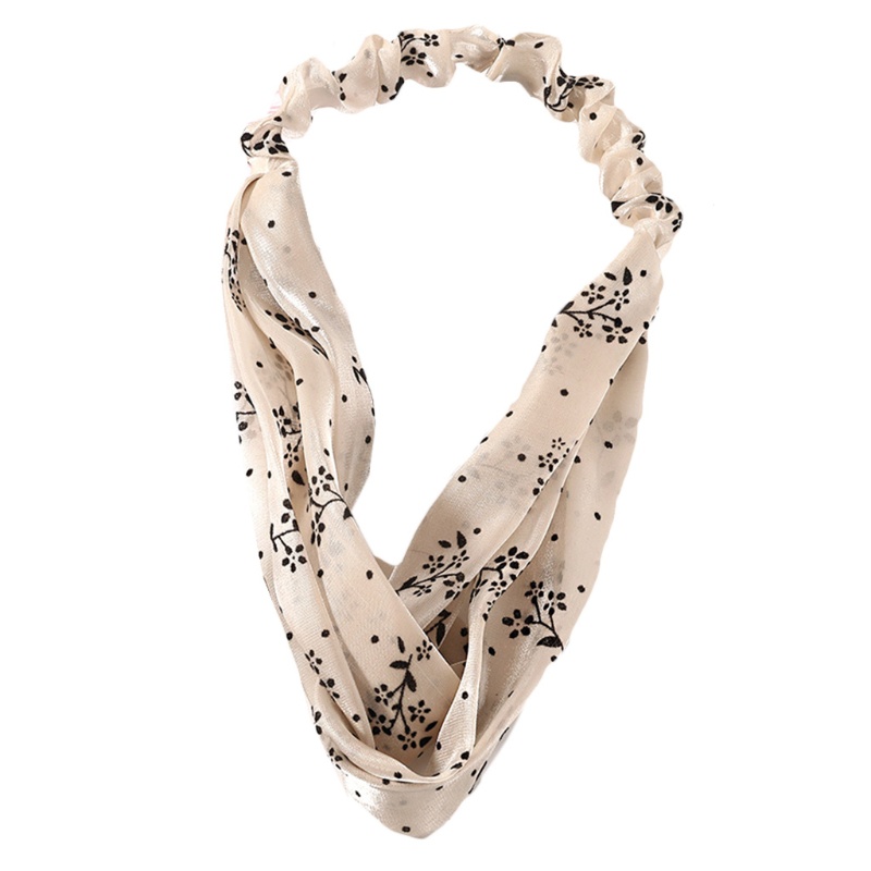 Băng Đô Thắt Nút Co Giãn In Họa Tiết Da Báo