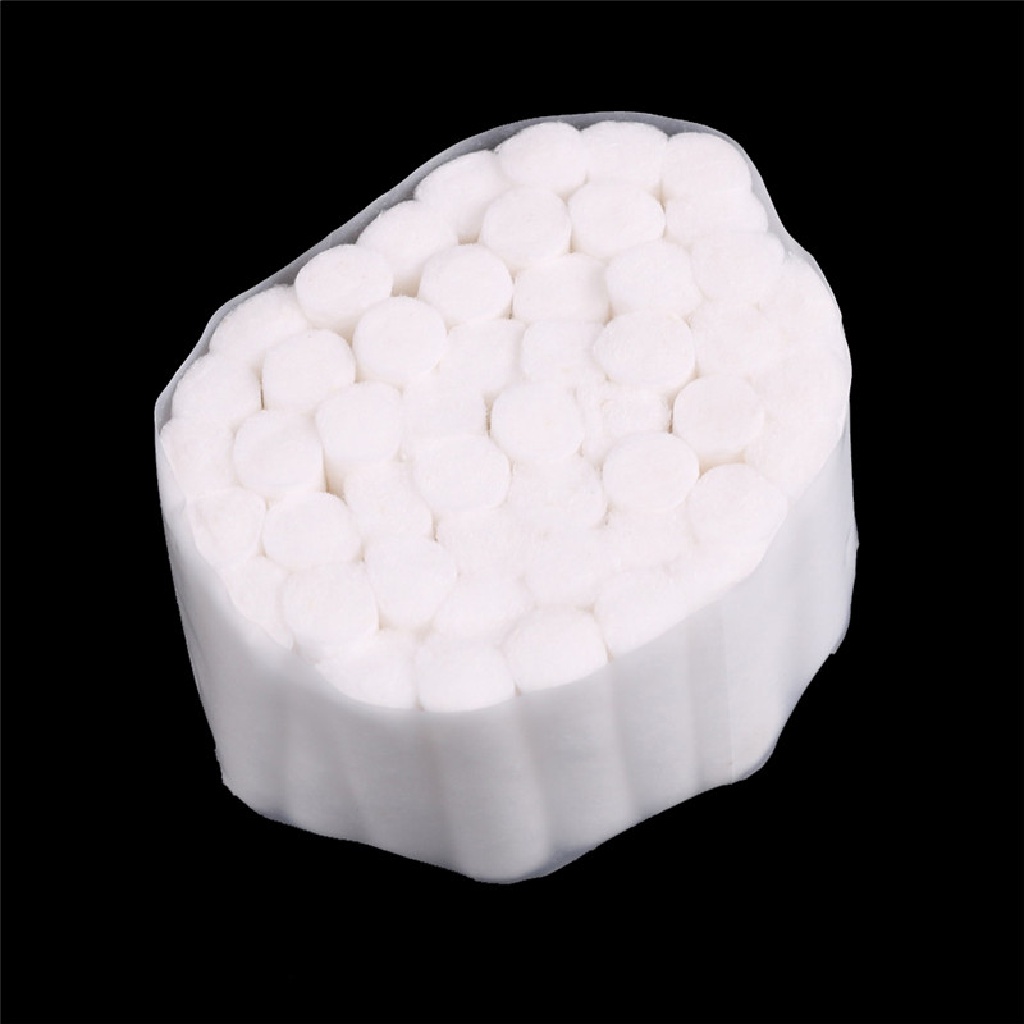 Bộ 50 Cuộn Chỉ Cotton Thấm Hút Tốt 10 * 38mm Chuyên Dụng Cho Nha Khoa