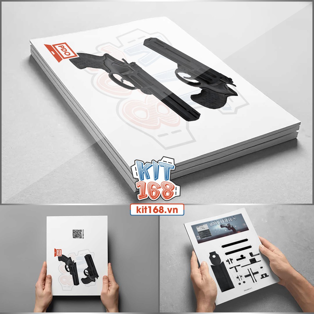 Mô hình giấy M412 REX – Battlefield 4