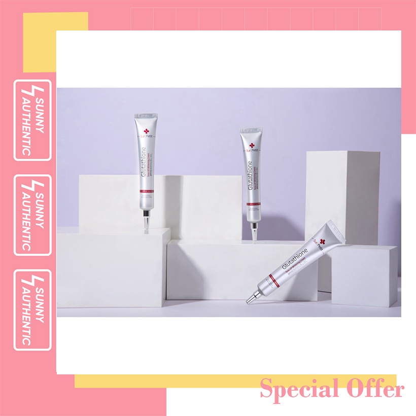 Kem Truyền Trắng Dưỡng Trắng Da +SUR.PETIT GLUTATHIONE Whitening Tone Up Cream Hàn Quốc 35ml
