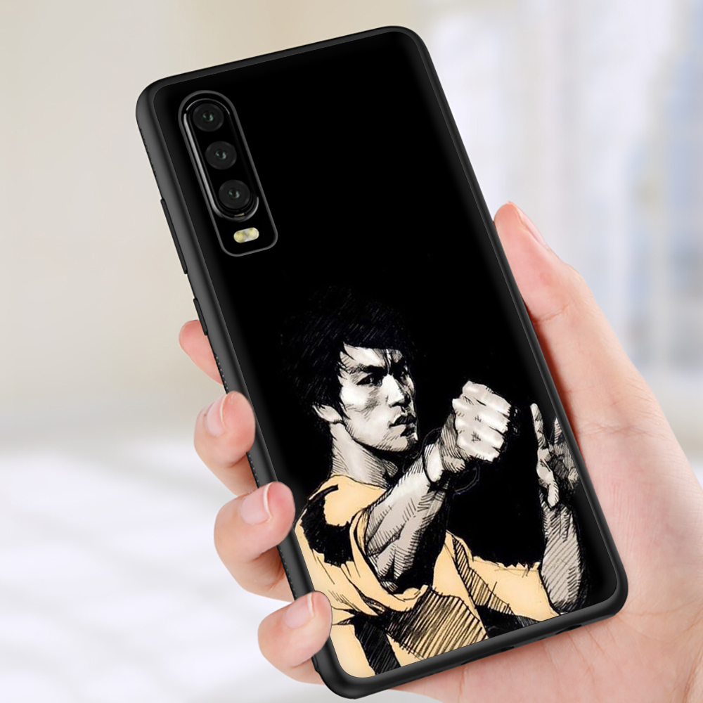 Ốp Điện Thoại Tpu Mềm Chống Rơi Hình Bruce Lee Cho Huawei P20 Lite 2018 P20 Lite P30 Lite P30 Pro P30