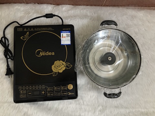 BẾP ĐIỆN TỪ HÃNG MIDEA HJ2002E SIÊU KHỎE VÀ BỀN BỈ