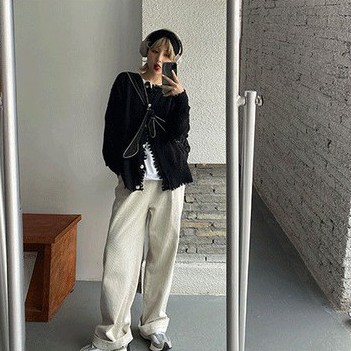 Quần Nhung Dài Với 3 Màu Xinh Xắn Theo Phong Cách Hàn Quốc