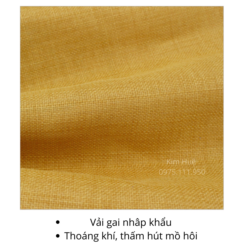 Gối tựa lưng sofa vuông 45x45cm thêu chữ thọ đẹp sang trọng Kim Huệ Decor