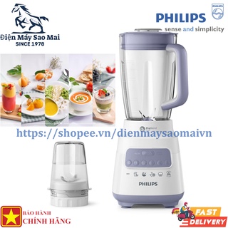 Bảo hành chính hãng - Máy xay sinh tố Philips HR2221 thay thế cho model HR2115