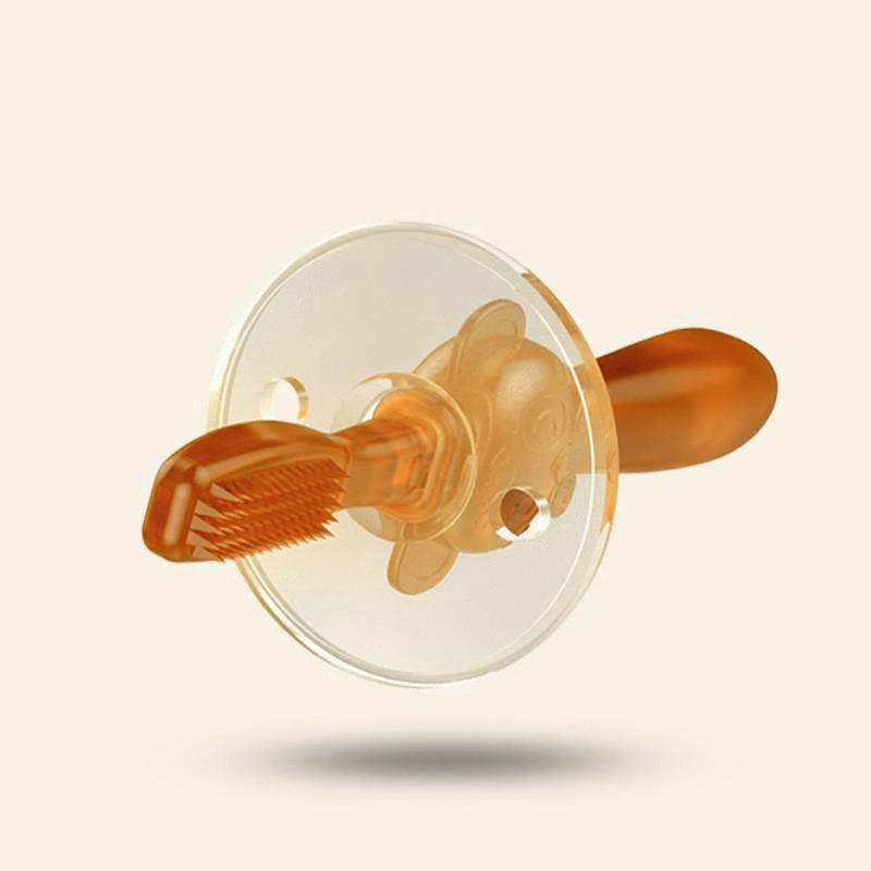 Bàn chải đánh răng bằng silicon cho bé