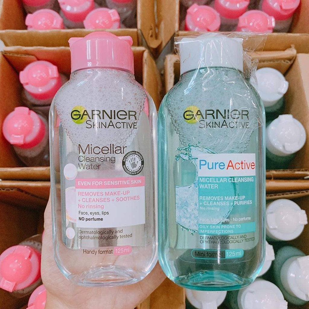 Nước Tẩy Trang Garnier Micellar Cleansing Water 125ml