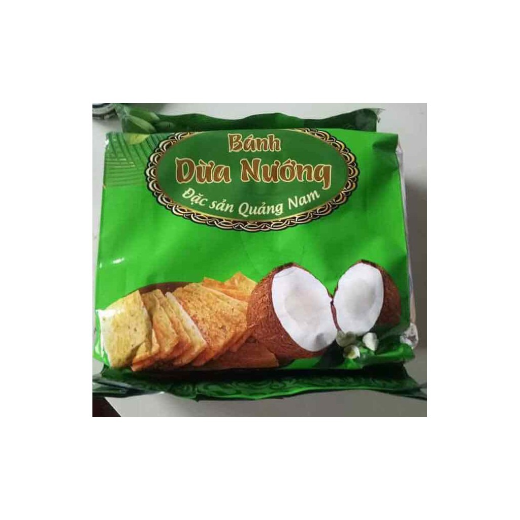 [Mã 77FMCGSALE1 giảm 10% đơn 250K] Bánh dừa nướng đặc sản Quảng Nam siêu thơm ngon