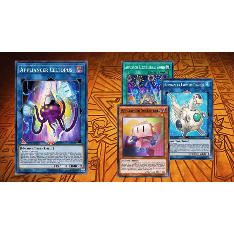 Yugioh - Bộ Bài Appliancer Đầy Đủ Extra - Rất Mạnh Và Ổn Định Cho Các Bài Thủ