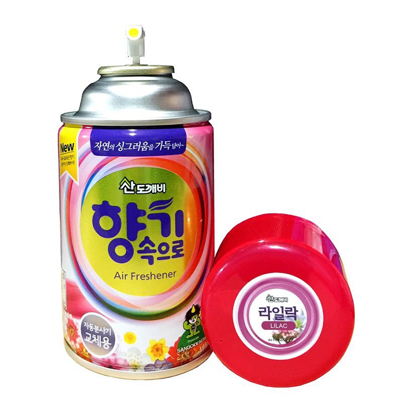 Bình xịt khử mùi thơm phòng Hàn Quốc cao cấp Sandokkaebi 300ml