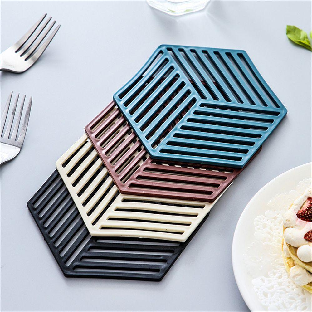 Tấm Lót Bàn Ăn Cách Nhiệt Chống Bỏng Hình Lục Giác