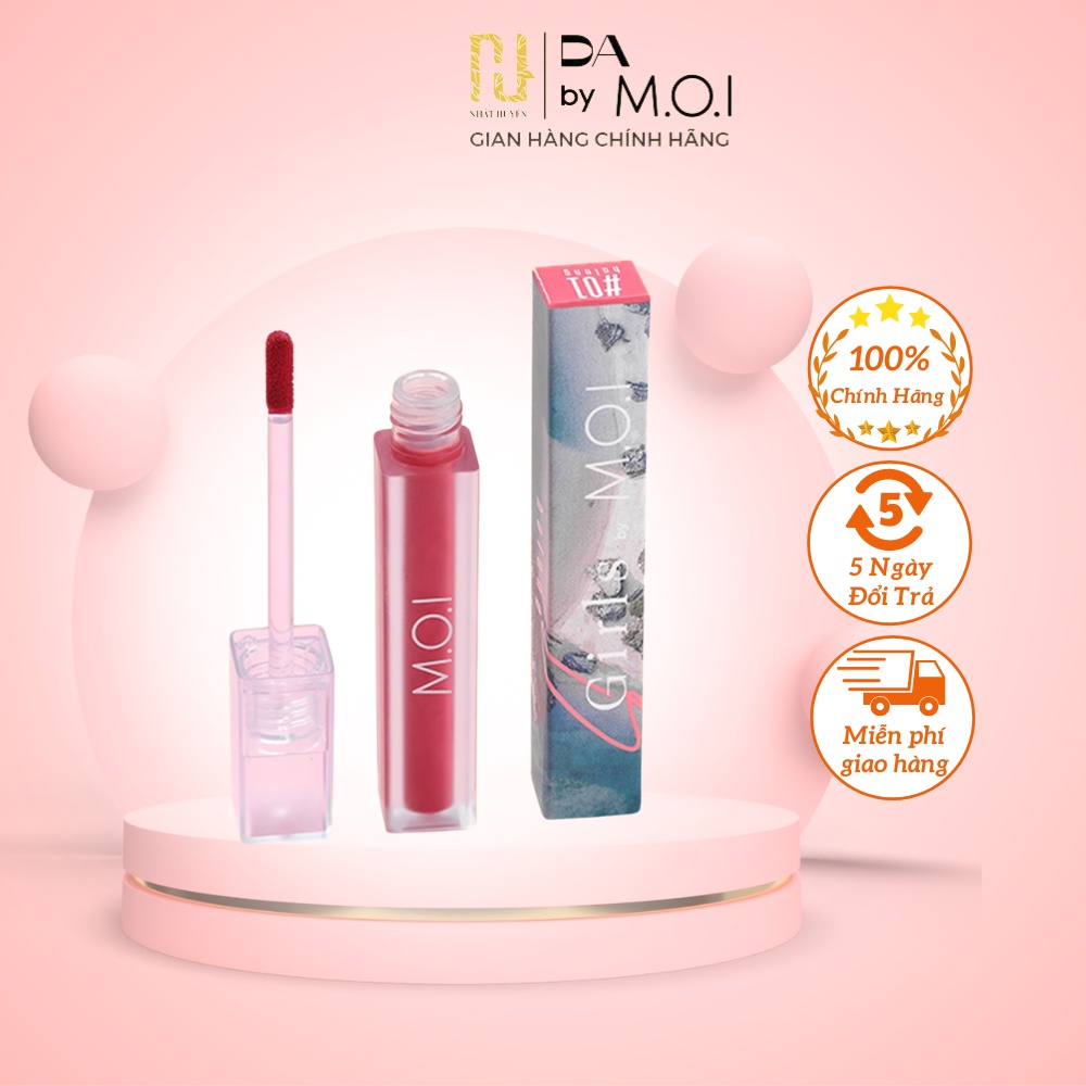 Son Kem Nhung Lì Sgirls By M.O.I Phiên Bản Đặc Biệt 6 Màu Lựa Chọn 4g