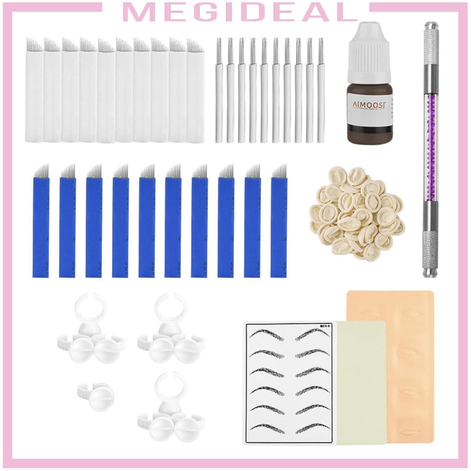 (hàng Mới Về) Bộ Dụng Cụ Tập Luyện Vẽ Lông Mày Vĩnh Viễn Tiện Dụng | BigBuy360 - bigbuy360.vn