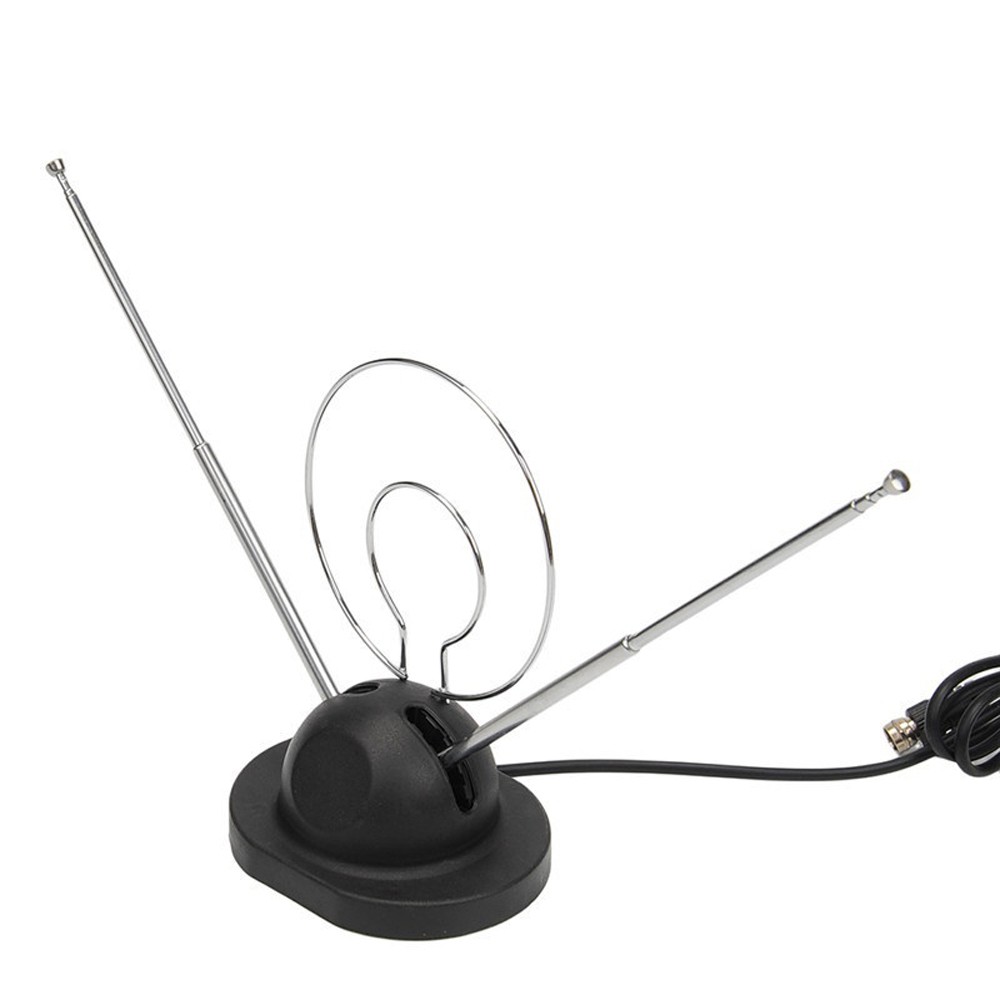 Ăng ten tai thỏ khuếch đại tín hiệu trong nhà TV UHF VHF HDTV