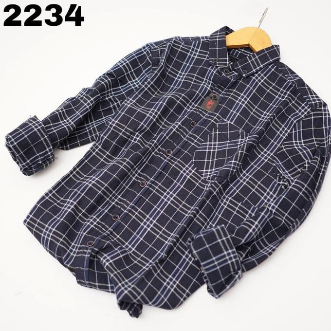 Áo Sơ Mi Nam Dài Tay Màu Xanh Lá Chất Liệu Flannel Mã 2337