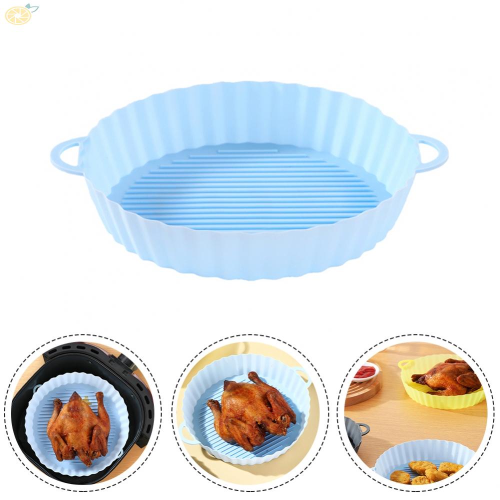 1 X Nồi Chiên Không Khí Bằng Silicon Có Tấm Lót Thương Hiệu Mới