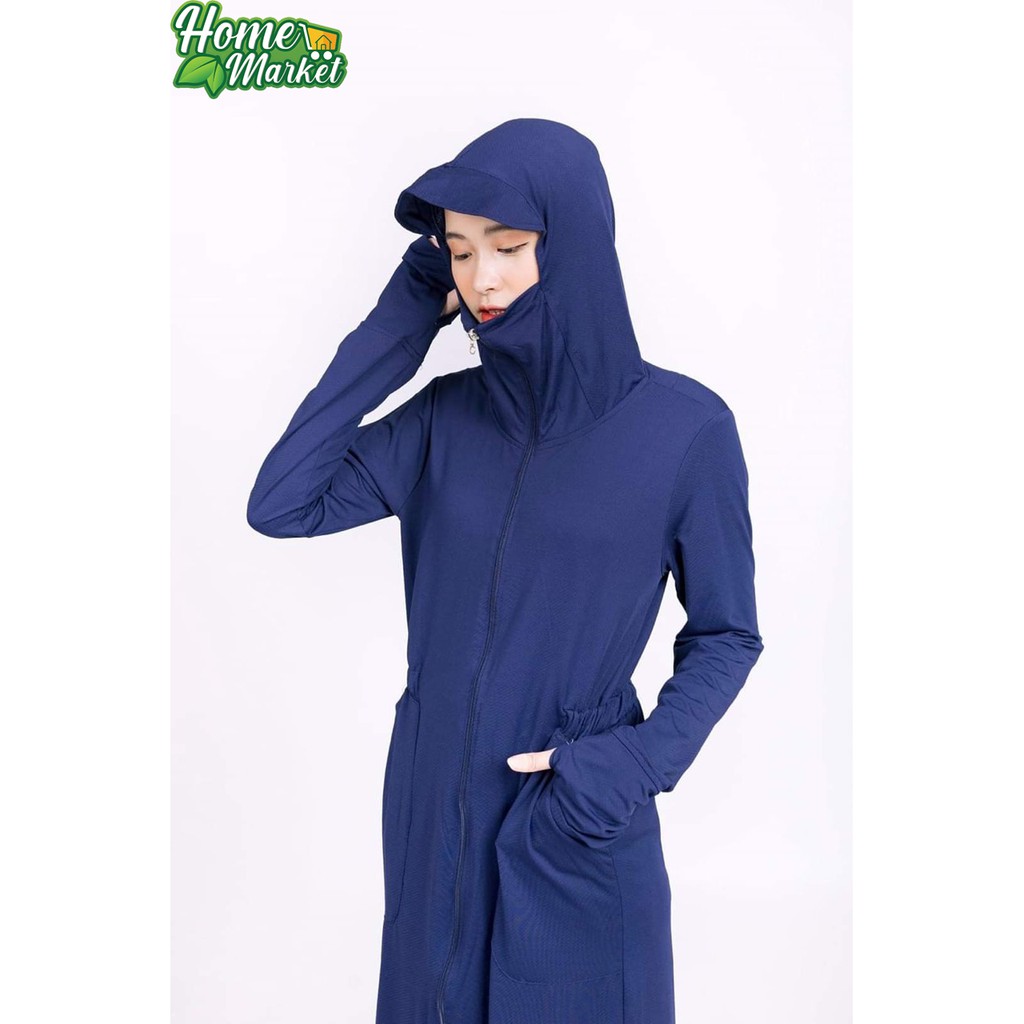 ( MUA 2 TẶNG HỘP KHẨU TRANG ) Áo Chống Nắng Nữ Thông Hơi Dáng Dài, Vải Kim Cương Siêu Mát | BigBuy360 - bigbuy360.vn