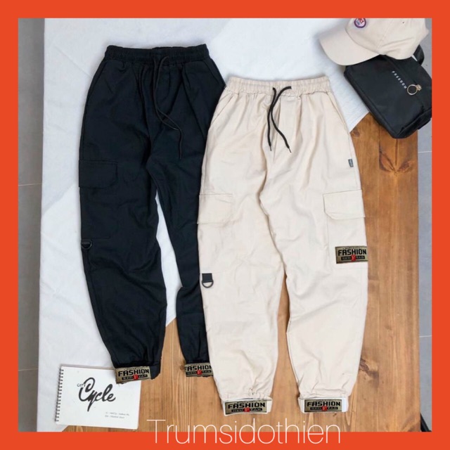 [👉Túi hộp - Cực Chất !!] Quần jogger kaki túi hộp dán gấu siêu hot, quần kaki, quần jogger nam , quần baggy | BigBuy360 - bigbuy360.vn