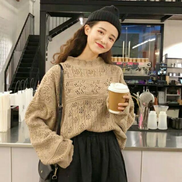 Len họa tiết 2 màu