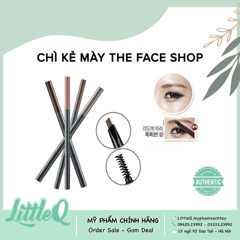 CHÌ KẺ MÀY 2 ĐẦU THE FACE SHOP