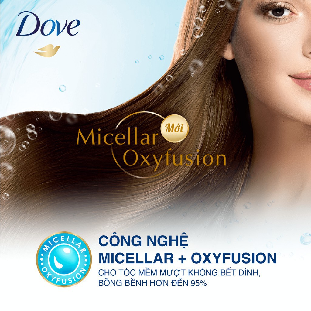 Dầu gội Dove dưỡng tóc bồng bềnh 330ml